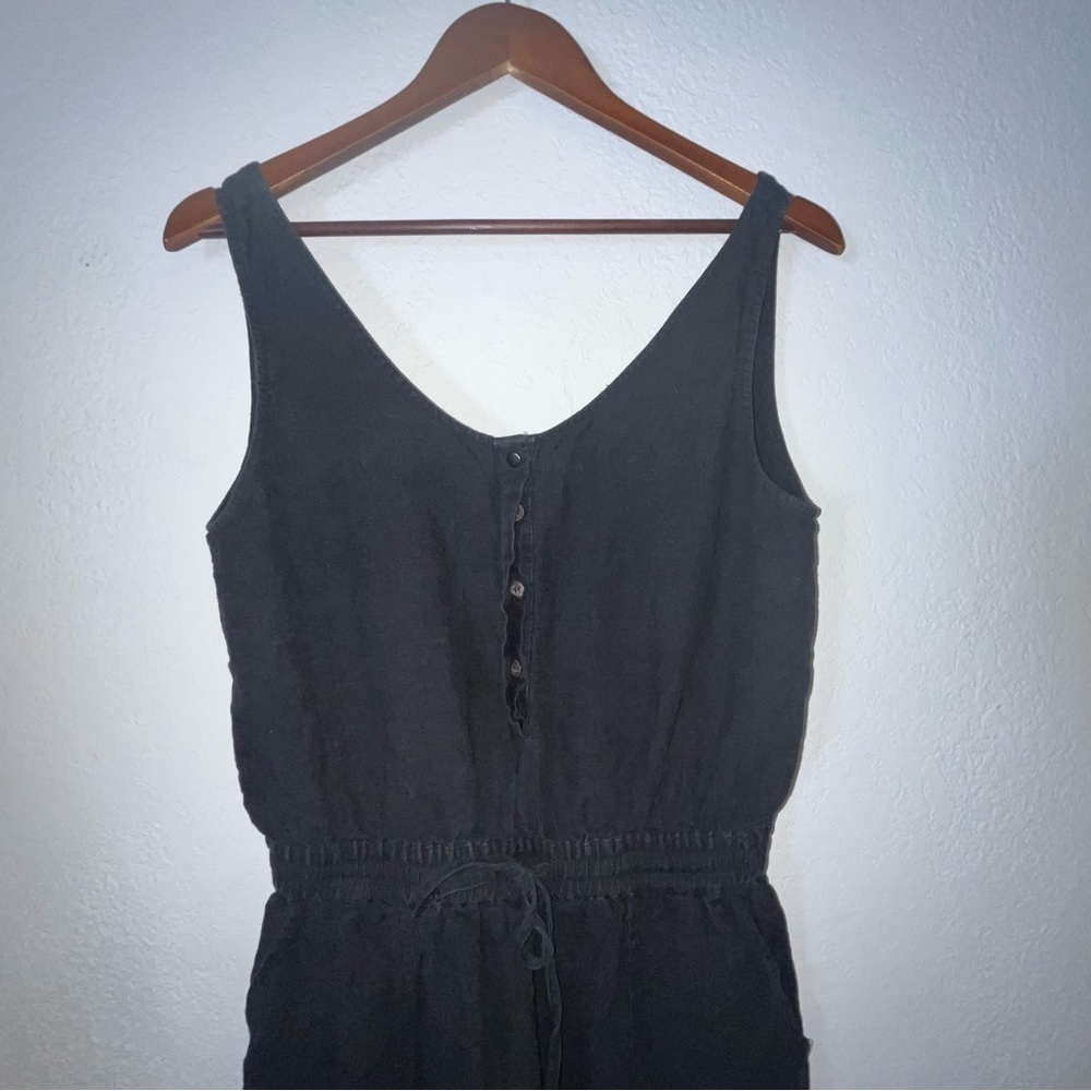 Niaff Black Sleeveless Jumpsuit - Picture 4 of 8